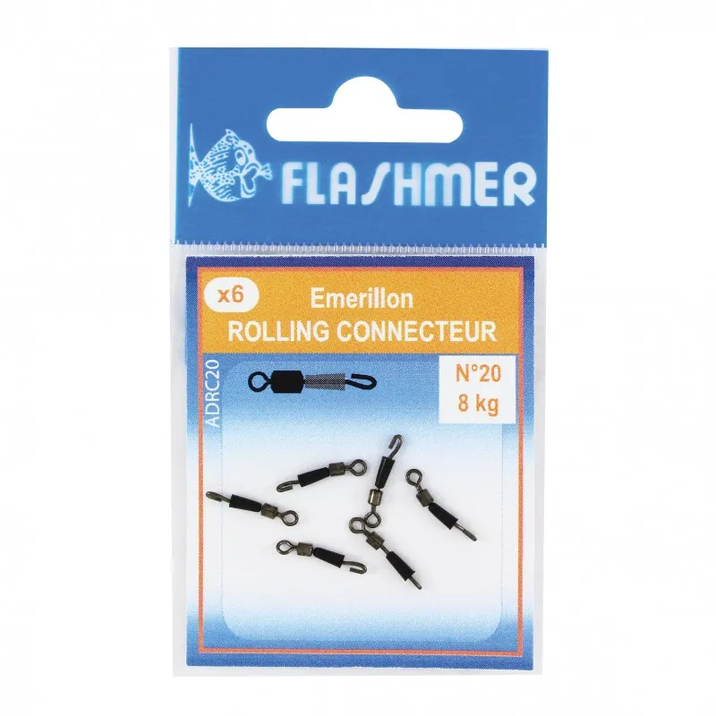 EMERILLON ROLLING CONNECTEUR - x6