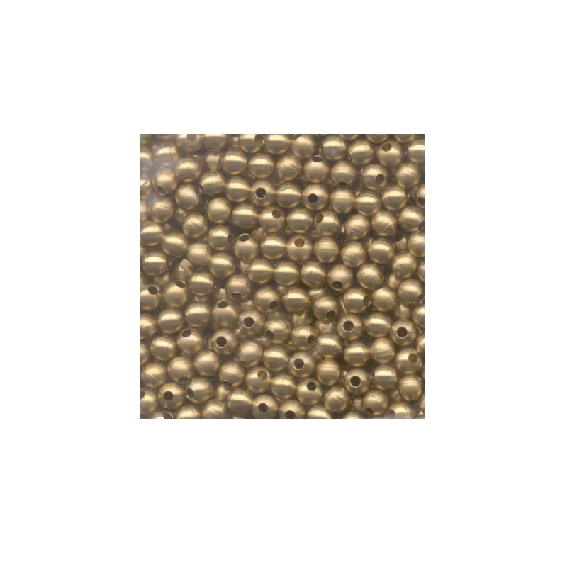 PERLE LAITON ECROUI - vrac x1000