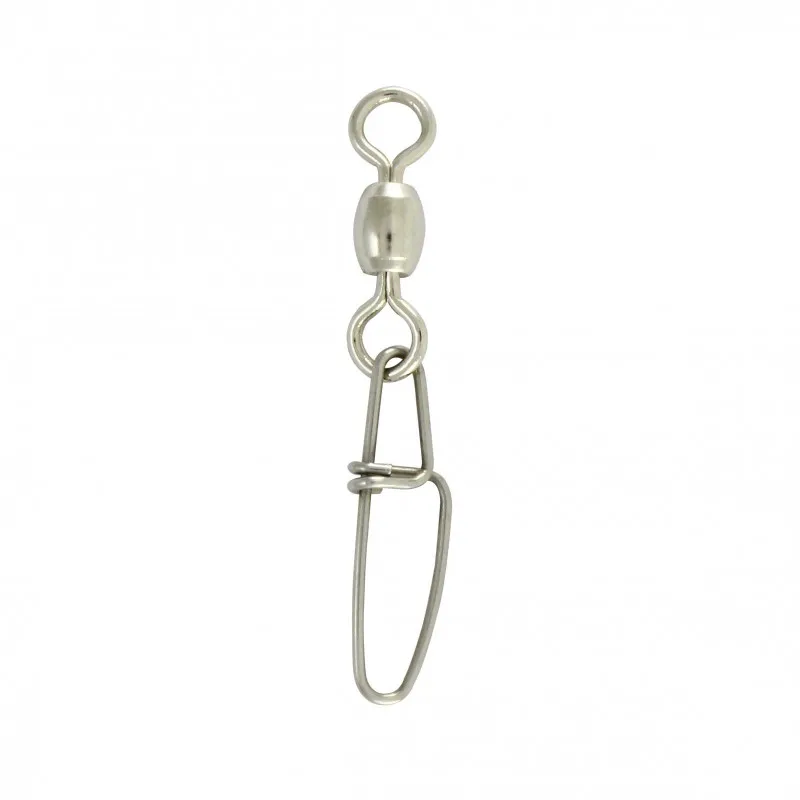 EMERILLON BERKELEY NICKELE A AGRAFE INOX - x6