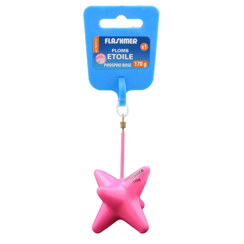 PLOMB ETOILE PHOSPHO ROSE