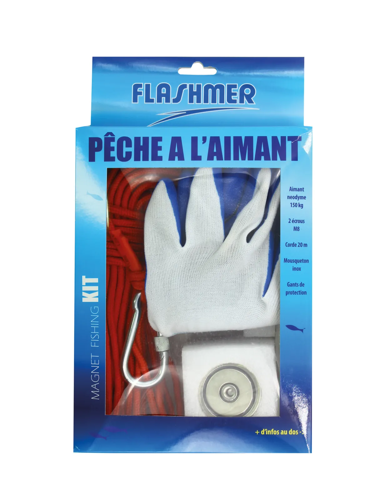 KIT PECHE A L'AIMANT