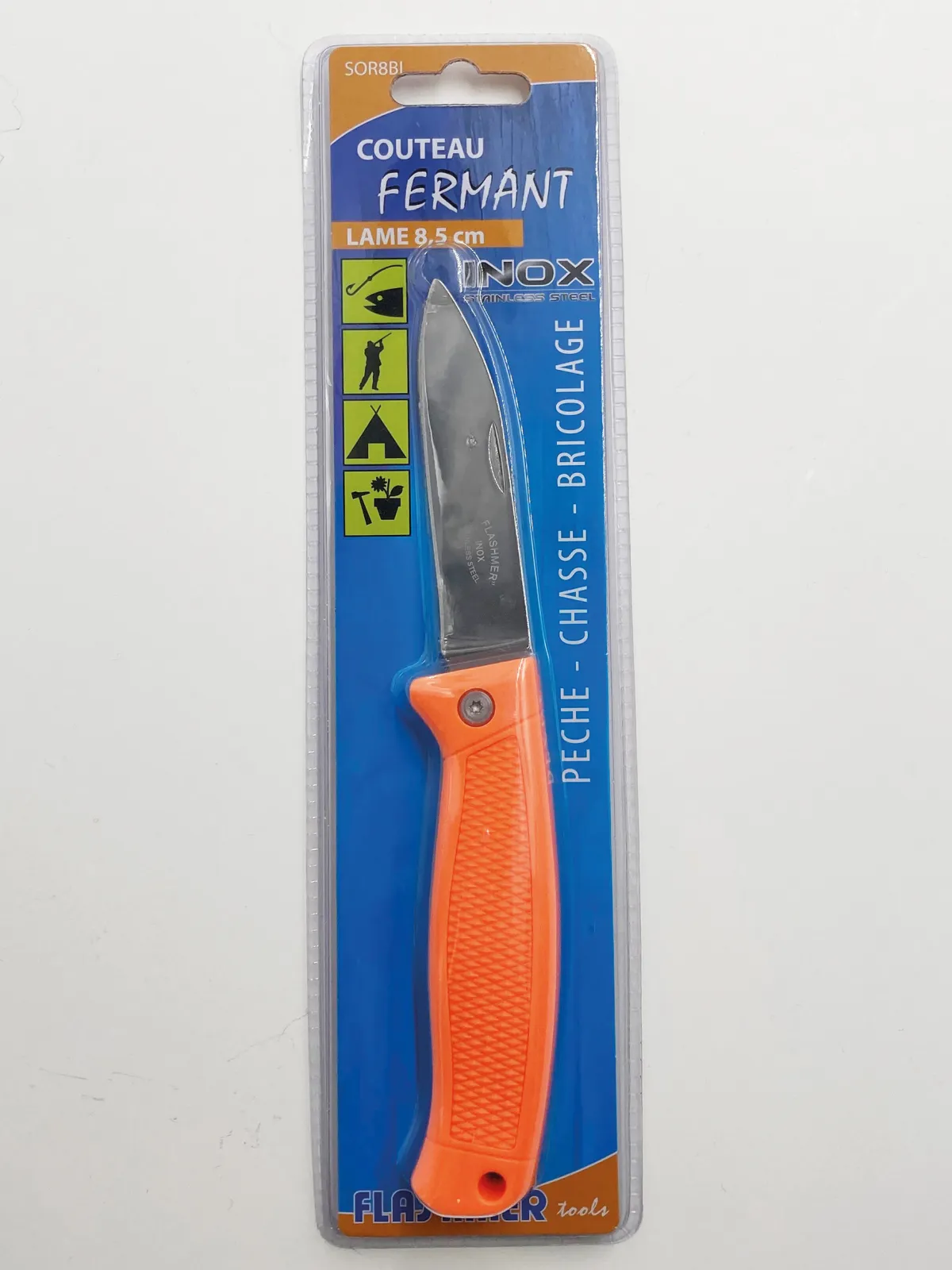 COUTEAU FERMANT INOX