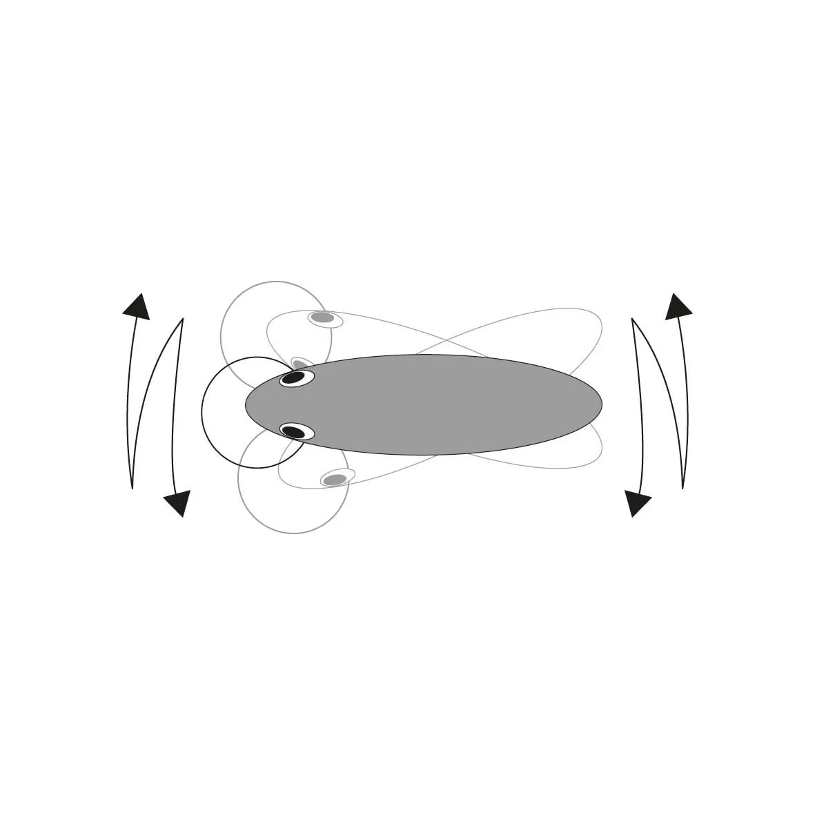 3DB CRANK SQUARE BILL (F) - 60 mm