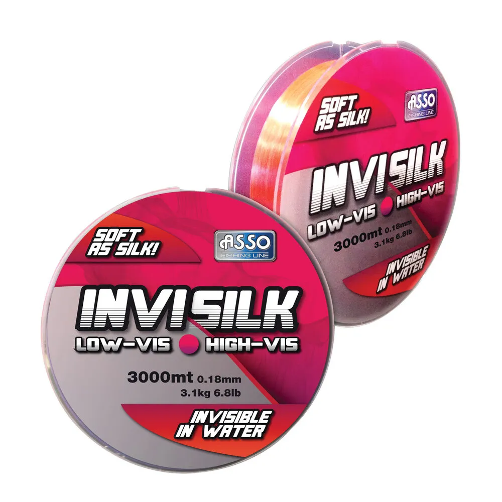 NYLON INVISILK - 600 m - ROSE