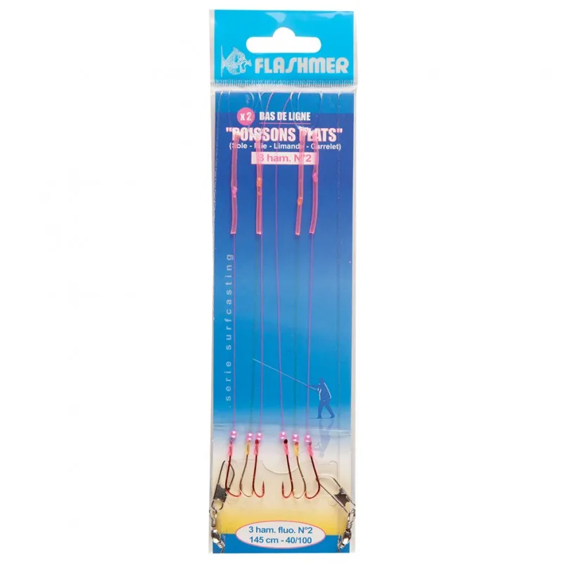 BAS DE LIGNE POISSONS PLATS