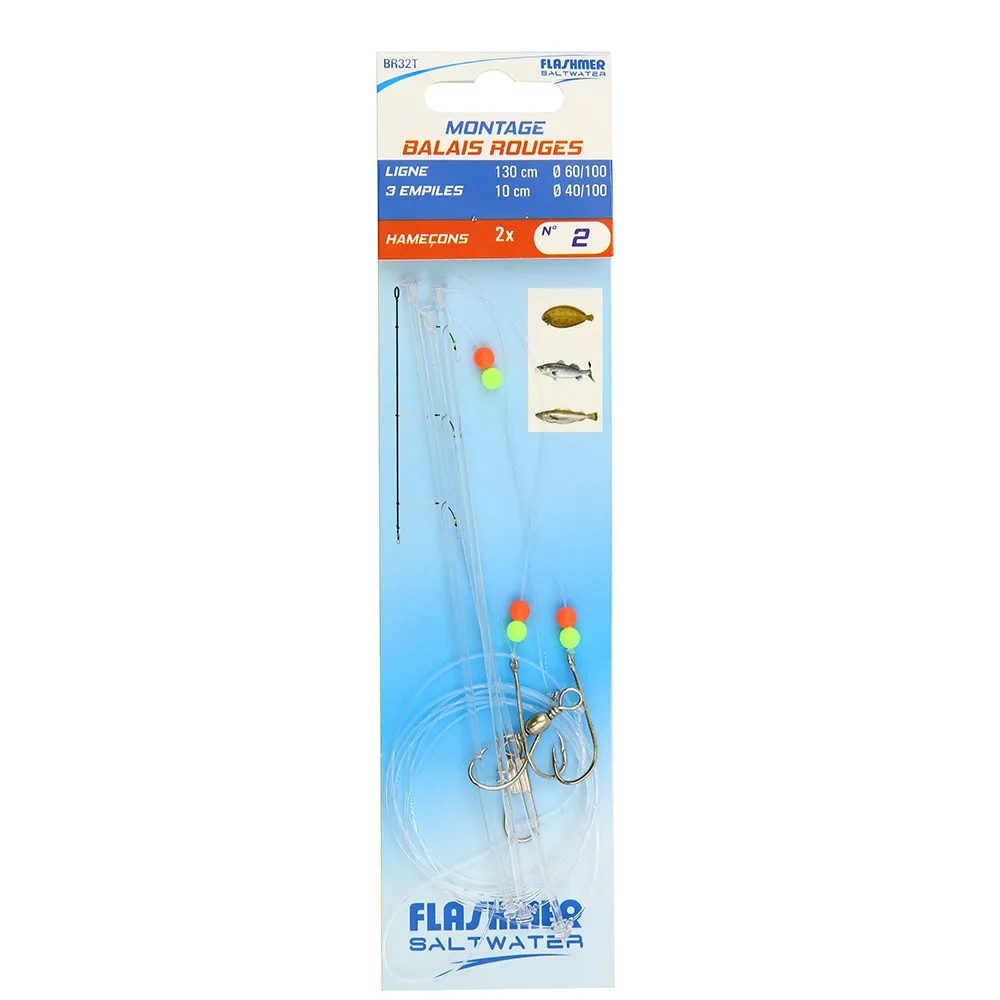 BAS DE LIGNE BALAIS TRANSPARENTS