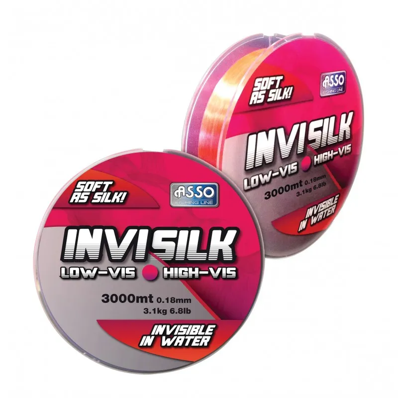 NYLON INVISILK - 300 m - ROSE