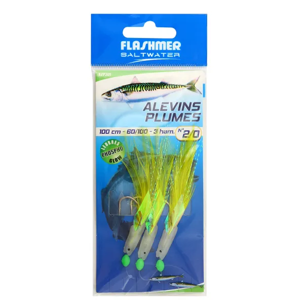 Product FEATHERED FRY RIG - 3 HOOKS Image