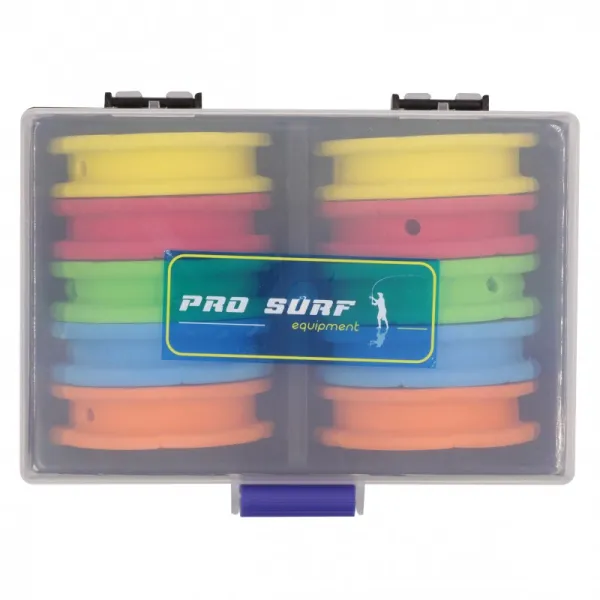 Product BOX OF 10 ROUND FOAM LINE WINDERS - Ø 65 x 18 mm - Assorted colors Image
