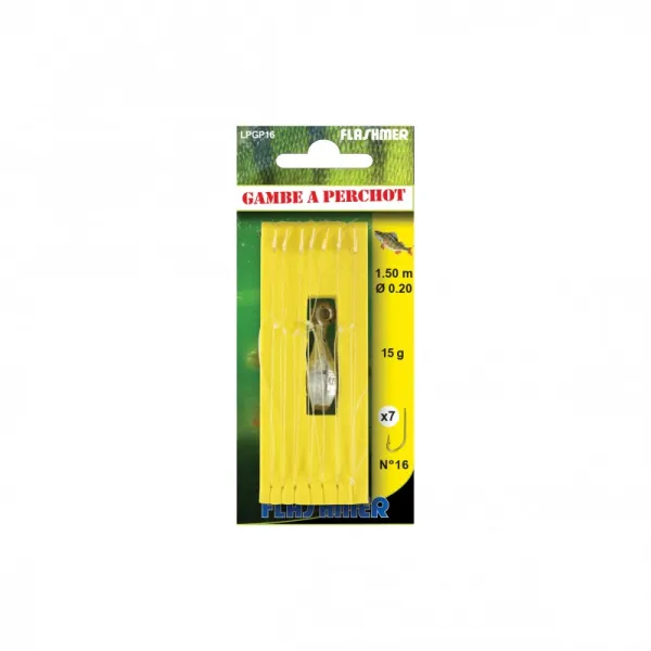 Produit BAS DE LIGNE GAMBE A PERCHOT - 7 HAMEÇONS Image