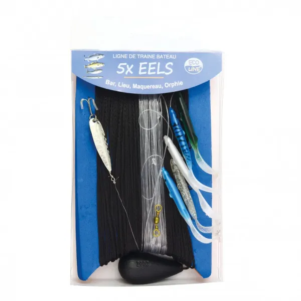 Produit LIGNE DE TRAINE BATEAU 5x EELS Image