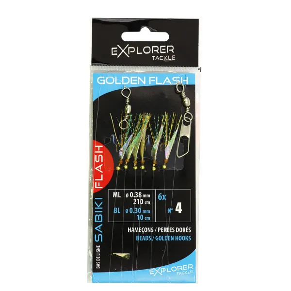 Produit BAS DE LIGNE SABIKI FLASH - GOLDEN FLASHER Image