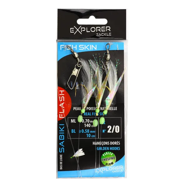 Produit BAS DE LIGNE SABIKI FLASH - FISH SKIN Image