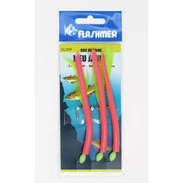 Produit BAS DE LIGNE LIEU JAUNE - 3 HAMEÇONS Image