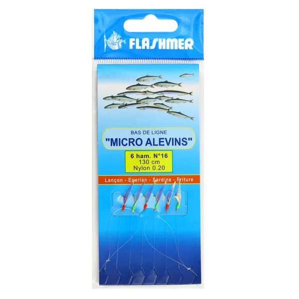 Produit BAS DE LIGNE MICRO ALEVINS - 6 HAMEÇONS Image