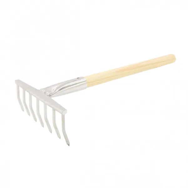 Produit RATEAU A DENTS RONDES INOX 120 CM Image