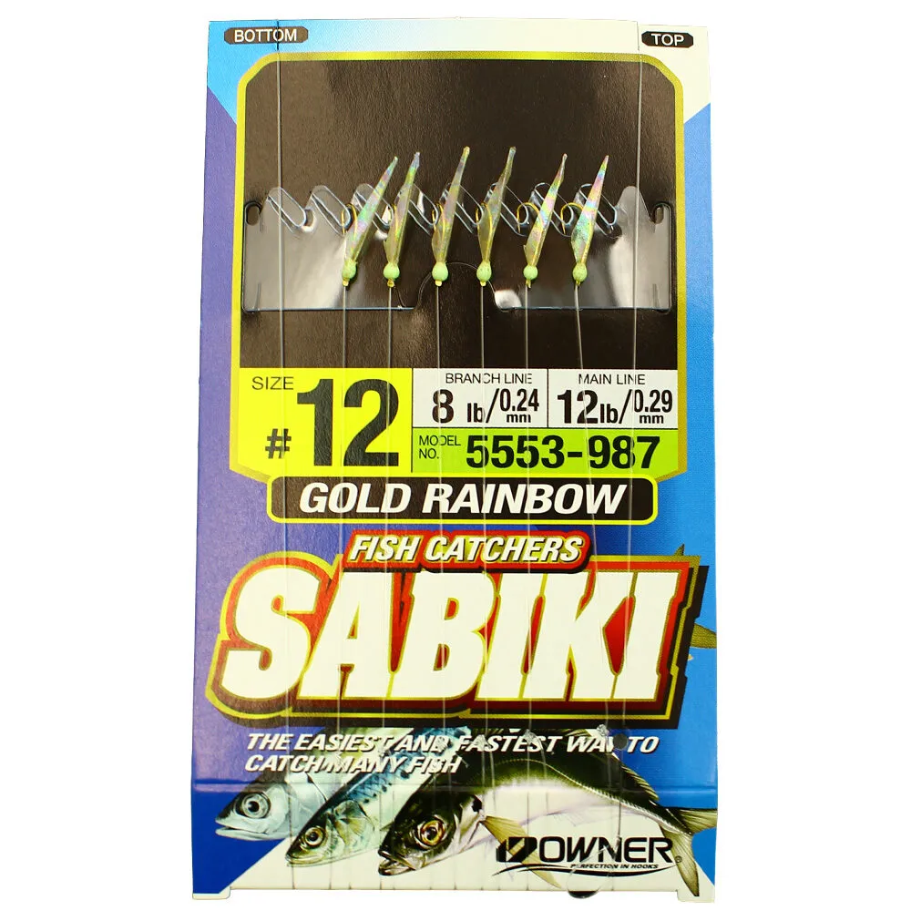 Gold Rainbow Skin - Sabiki Fish Catchers