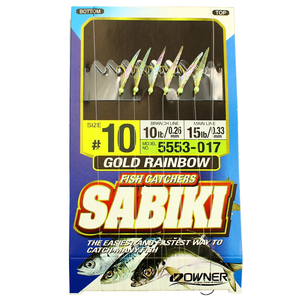 Gold Rainbow Skin - Sabiki Fish Catchers