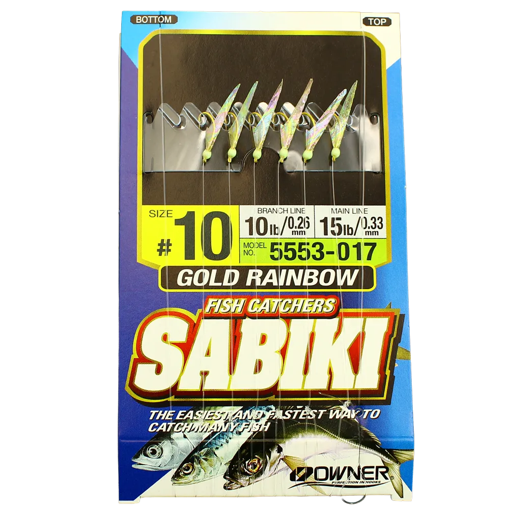 Gold Rainbow Skin - Sabiki Fish Catchers