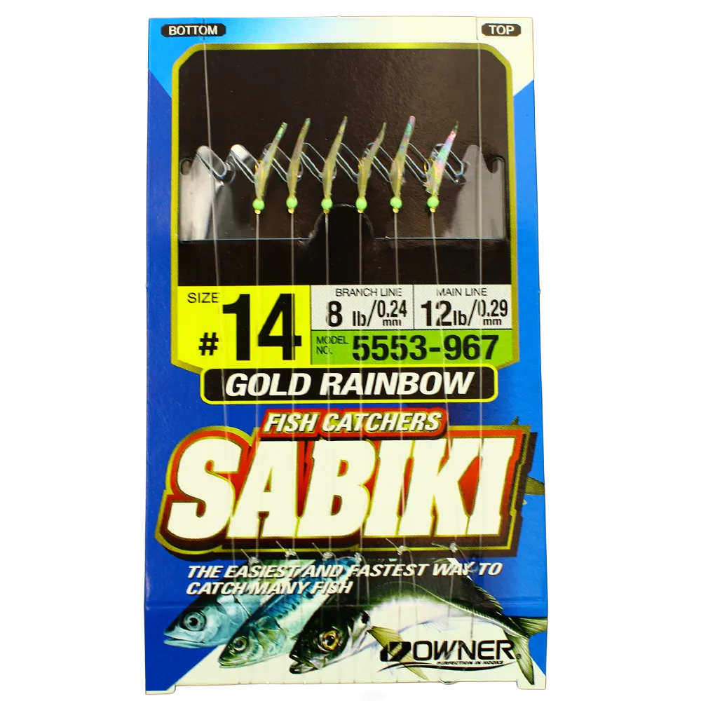 Gold Rainbow Skin - Sabiki Fish Catchers