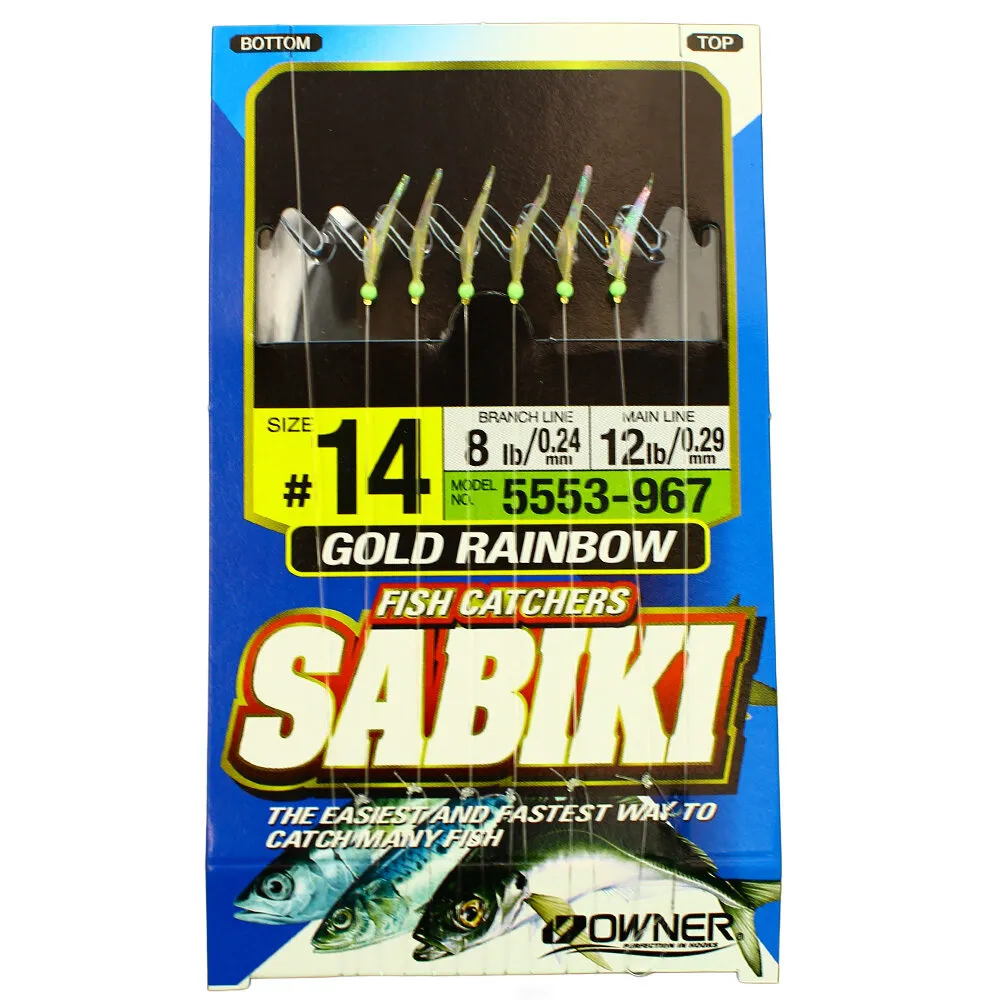 Gold Rainbow Skin - Sabiki Fish Catchers