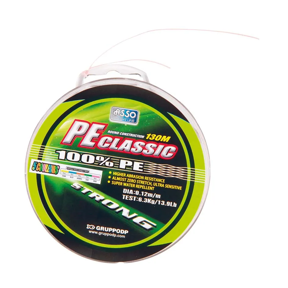TRESSE PE CLASSIC 4X PE - 130 m - MULTICOLORE