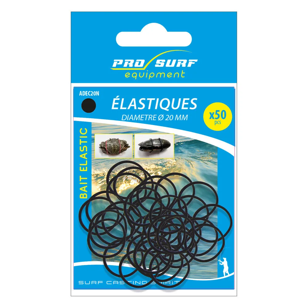 SILICONE ELASTIC BAND - 15 mm diameter - 50-pack