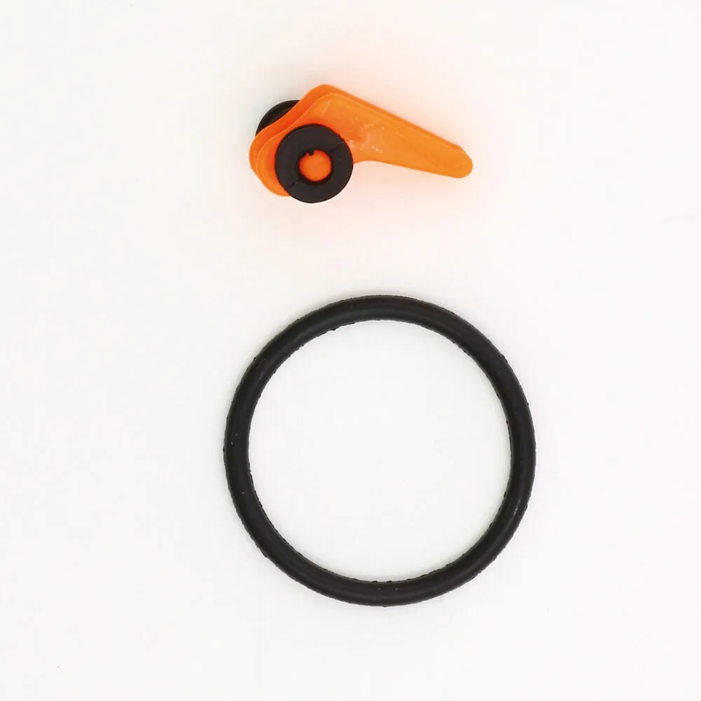 CLIP LEURRE + ELASTIQUE SILICONE - x2