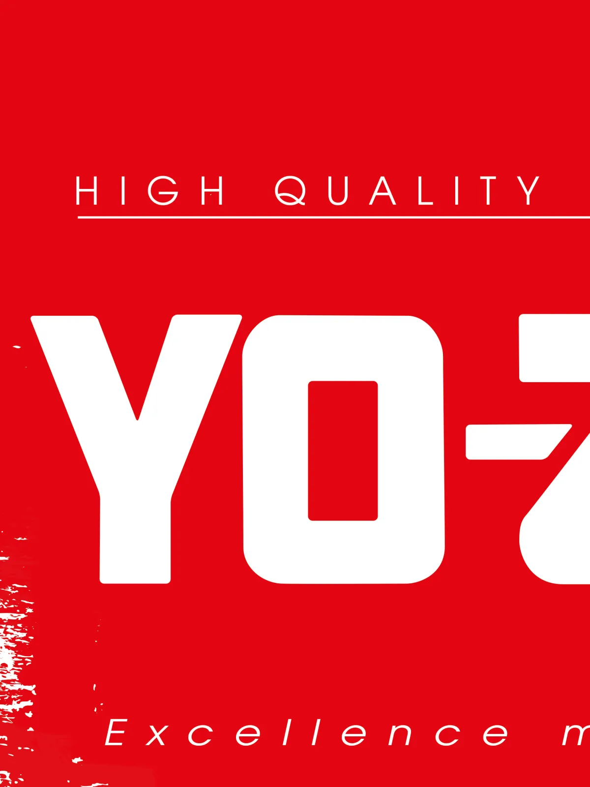 PANNEAU PUBLICITAIRE YO-ZURI HIGH QUALITY TACKLE