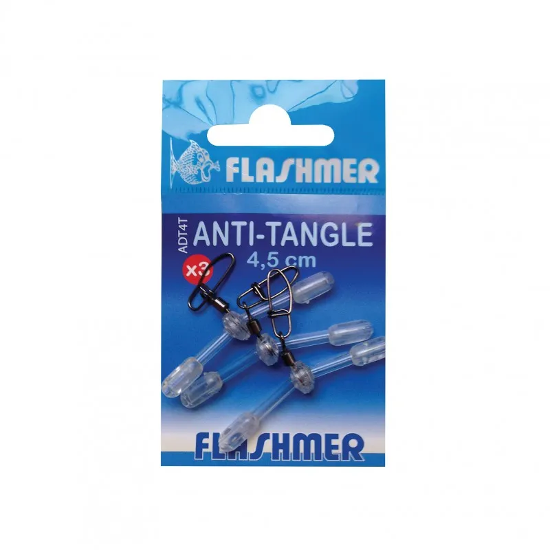 CLEAR PLASTIC ANTI-TANGLE - 3-PACK