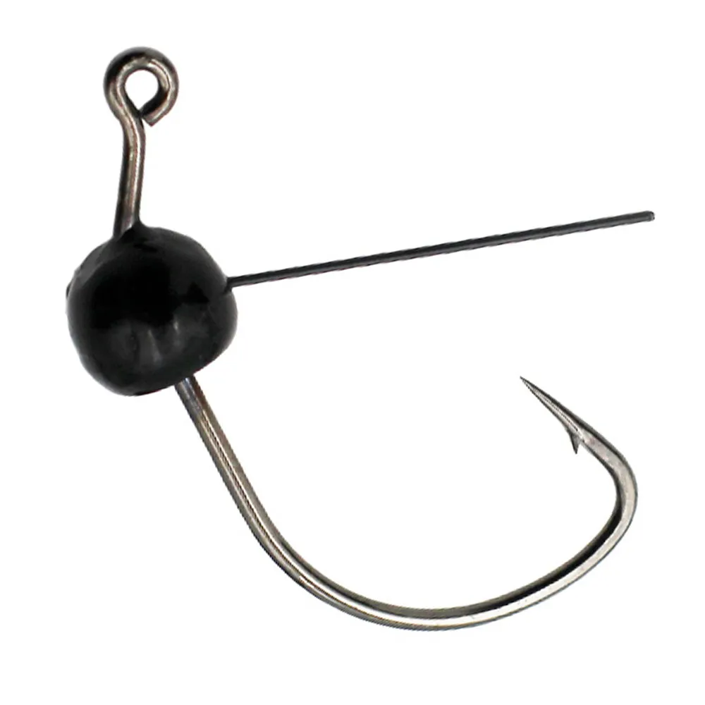 Tungsten Weedless Wacky Jig Head