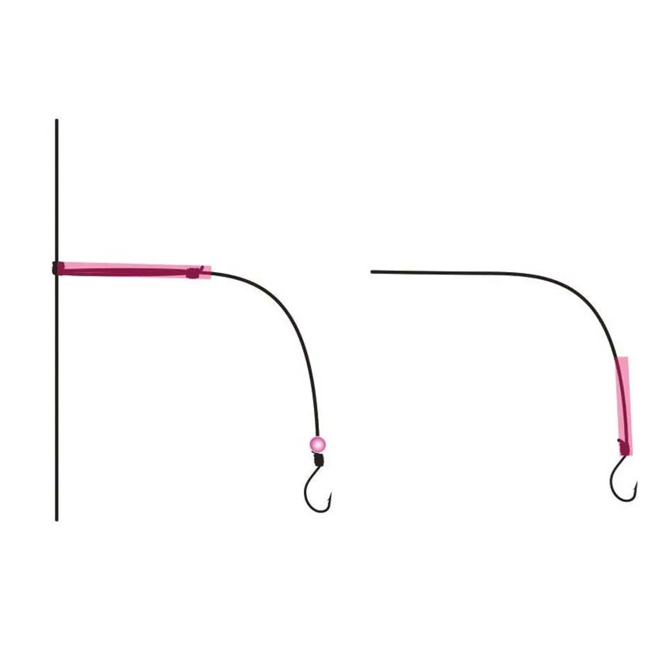 TUBES SILICONE ROSE FLUO - 2 m - Ø 0,9 mm