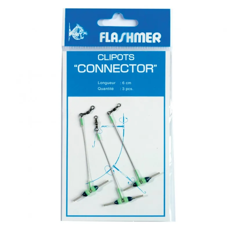 CLIPOT CONNECTOR 6 CM - x3