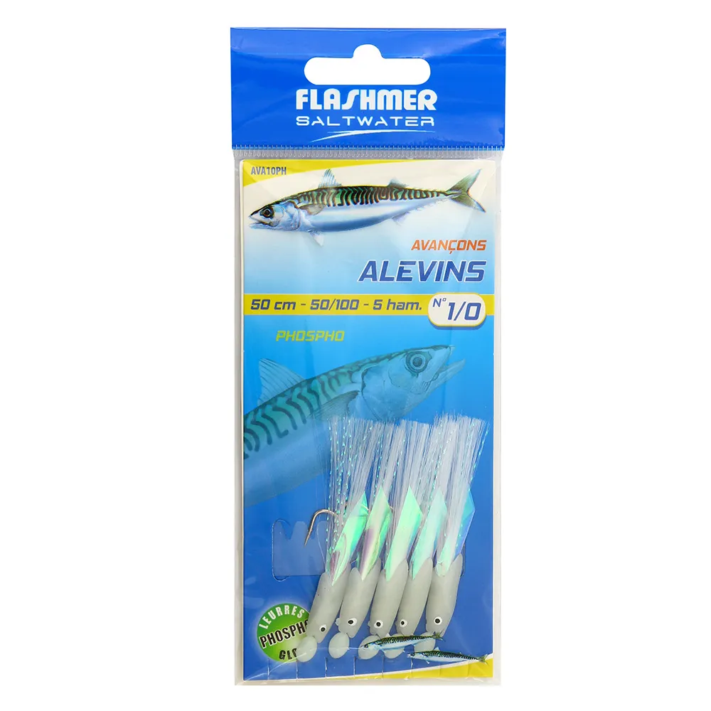 AVANÇONS ALEVINS - 5 HAMEÇONS N° 1/0