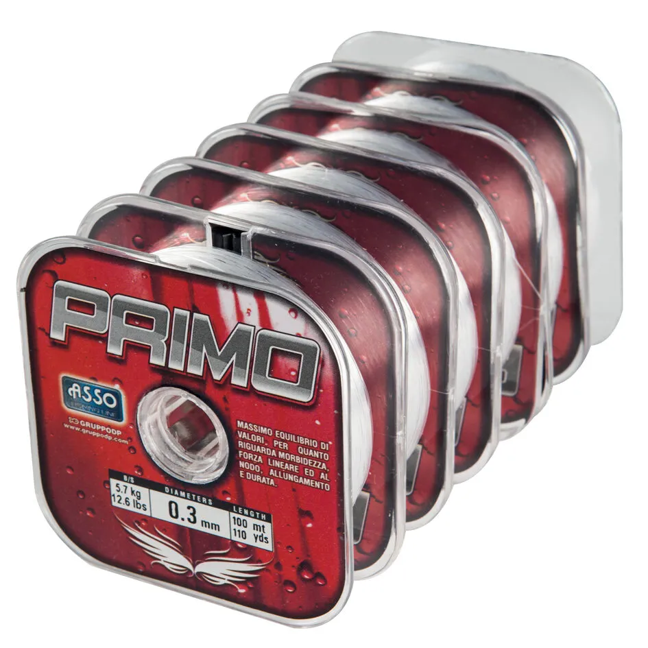 NYLON PRIMO – 100 m CONNECTÉS – CRISTAL