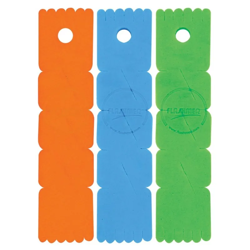 PLIOIR RECTANGULAIRE EN MOUSSE - Ø 195 X 45 X 10 mm - Coloris assortis