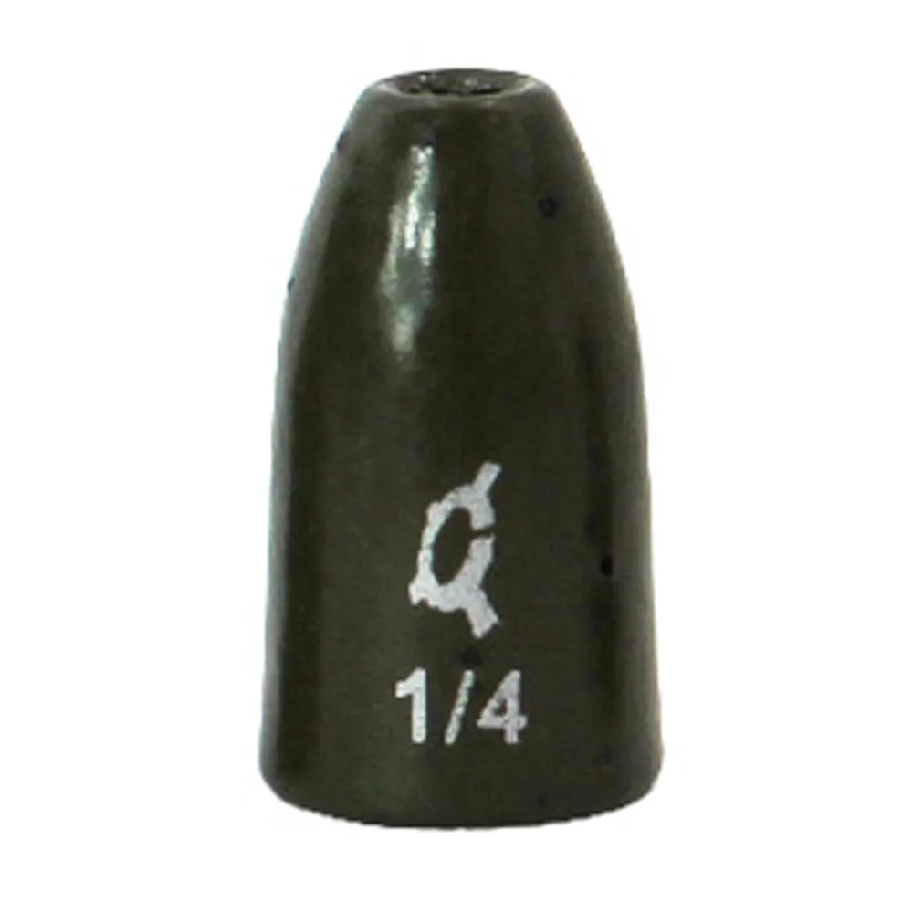 Tungsten Worm Weight Green Pumpkin