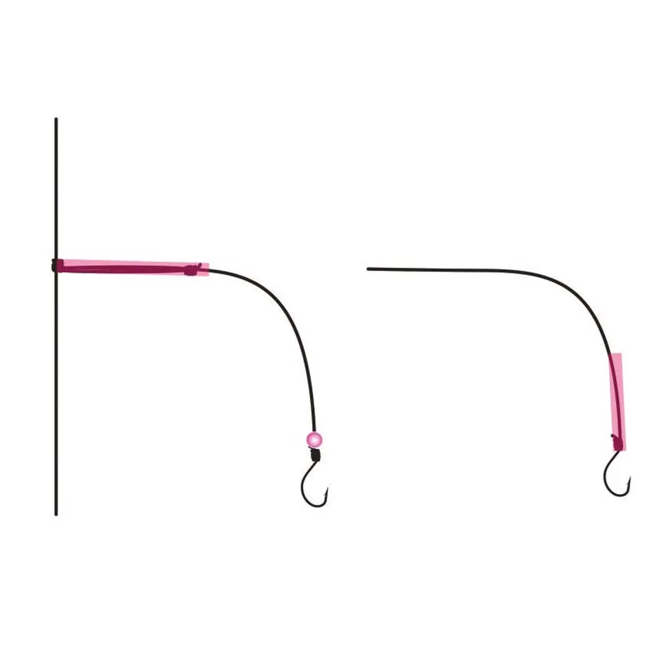 NEON PINK SILICONE TUBE - 2 m - Ø 0.9 mm