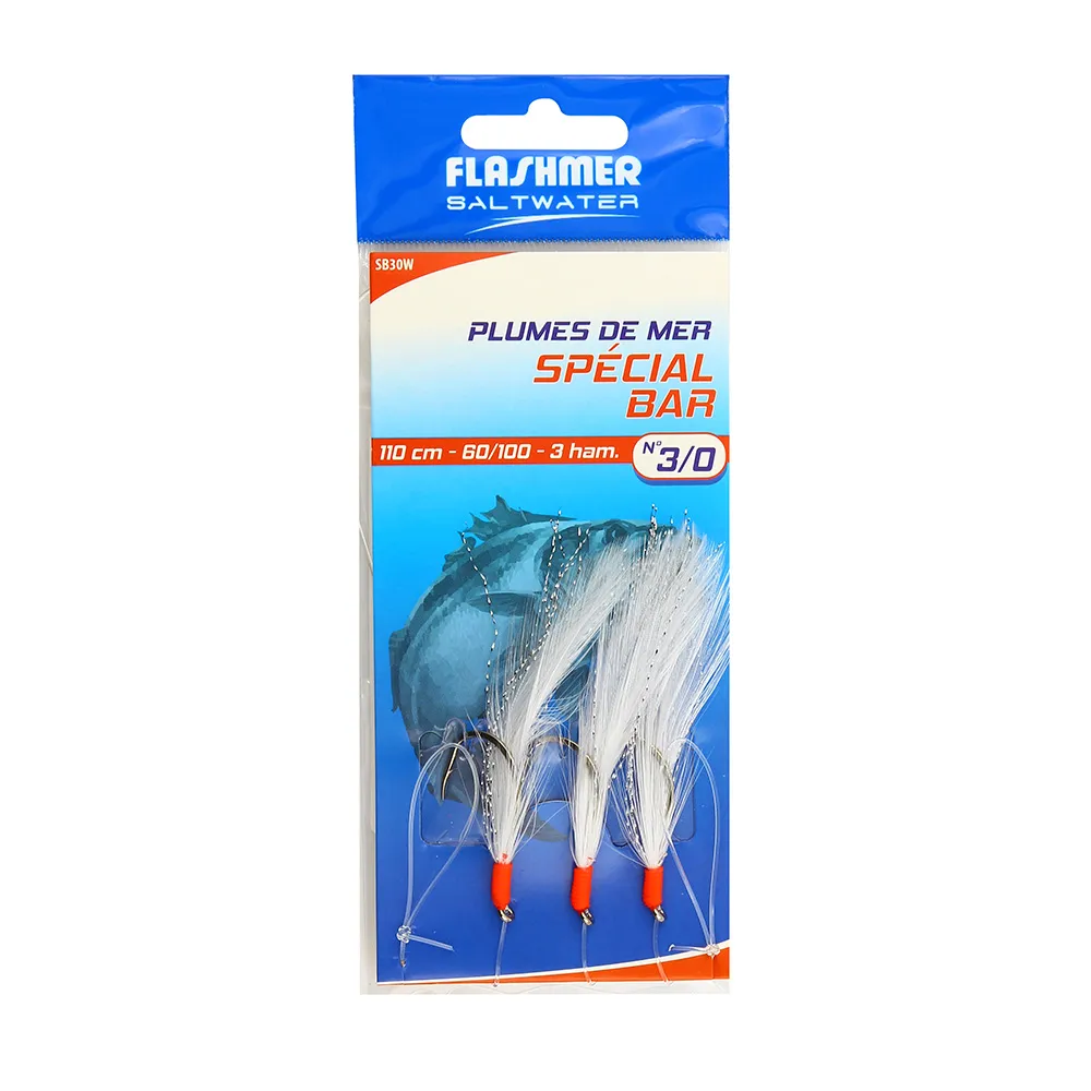 SPECIAL SEA BASS RIG - 3 HOOKS, SIZE 3/0