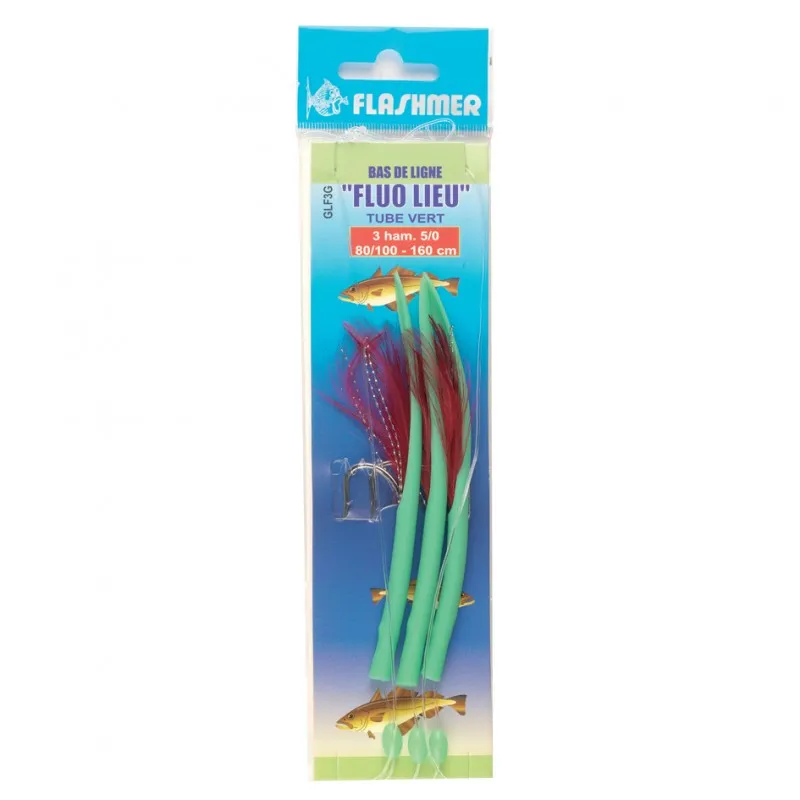 FLUORESCENT RIG - 3 HOOKS