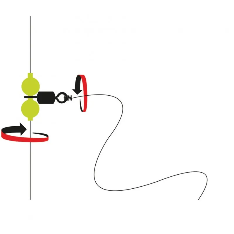 PATER ROLLER PHOSPHO Swivel - 6-pack