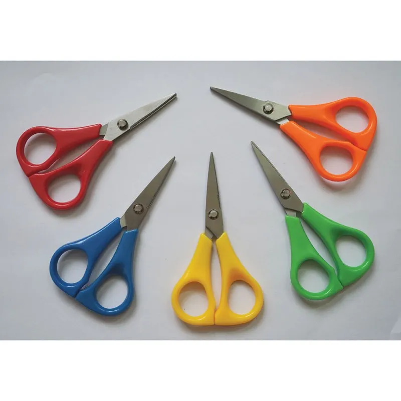 12 CM STAINLESS STEEL SERRATED HAIR-CUTTING SCISSORS