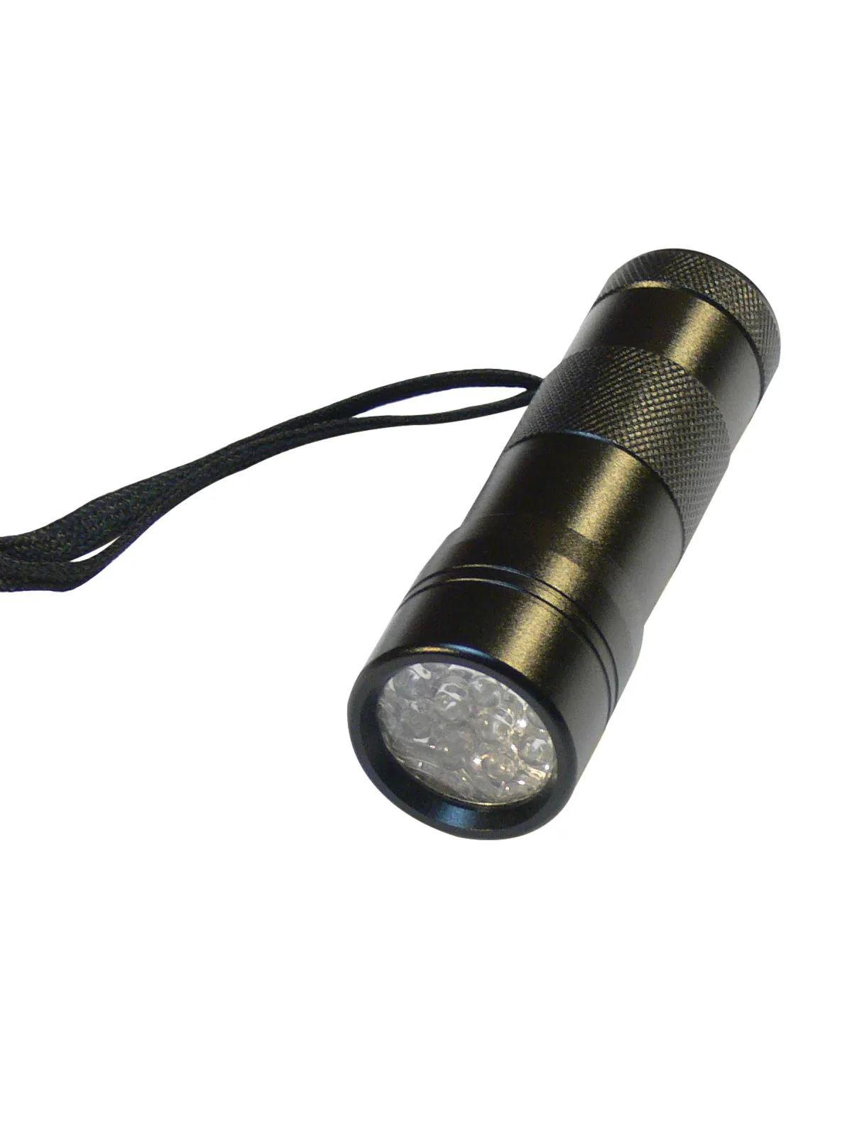 Mini UV Flashlight, 12 LEDs - 3 cm diameter - 1.5 volts