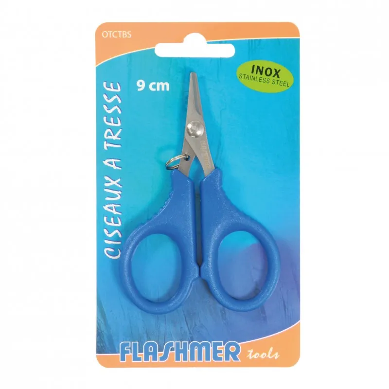 9 CM STAINLESS STEEL BRAIDING SCISSORS