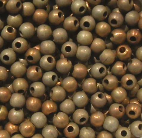 ANNEALED BRASS BEAD FOR CRIMPING - Pack of 50