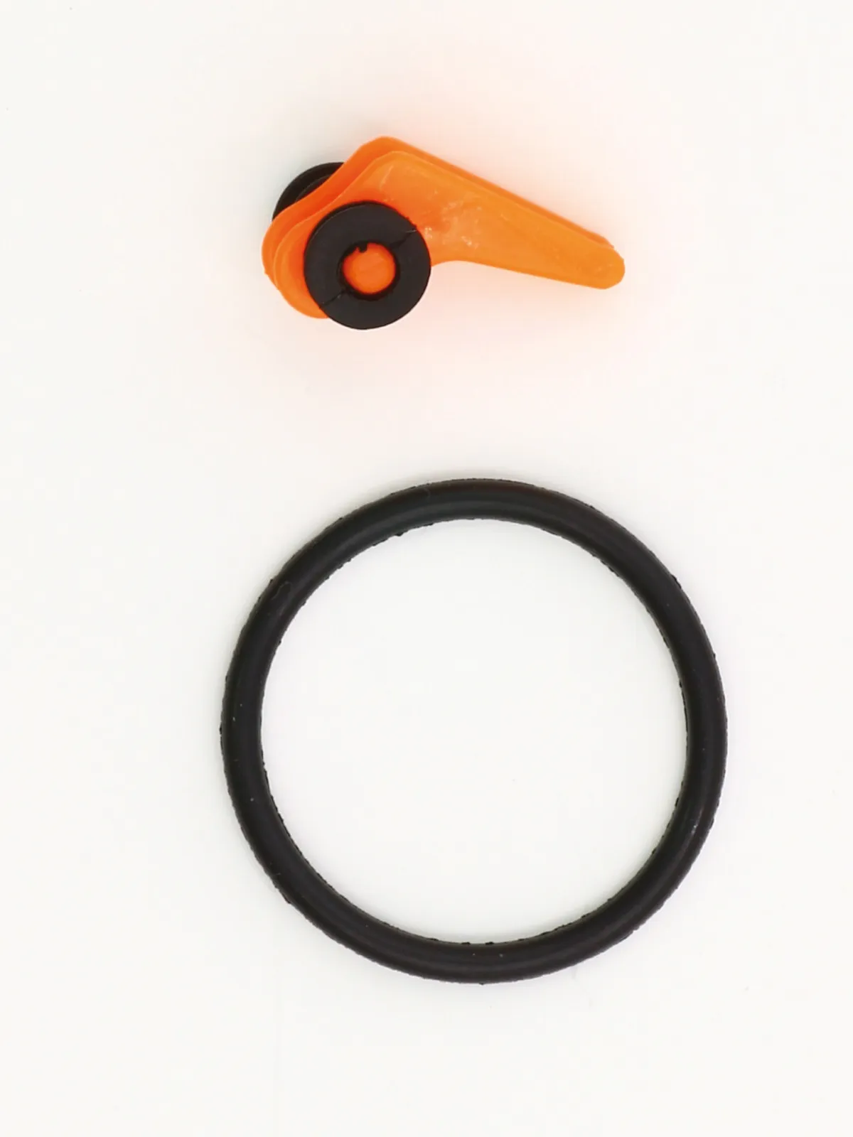 CLIP LEURRE + ELASTIQUE SILICONE - x2