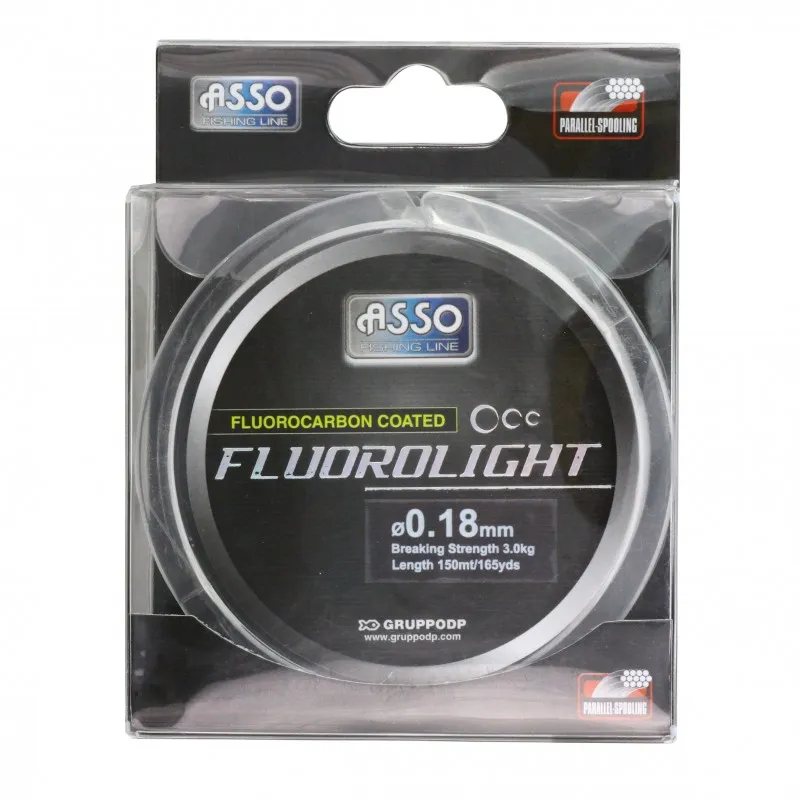 NYLON FLUOROLIGHT - 150 m - BLUE-WHITE