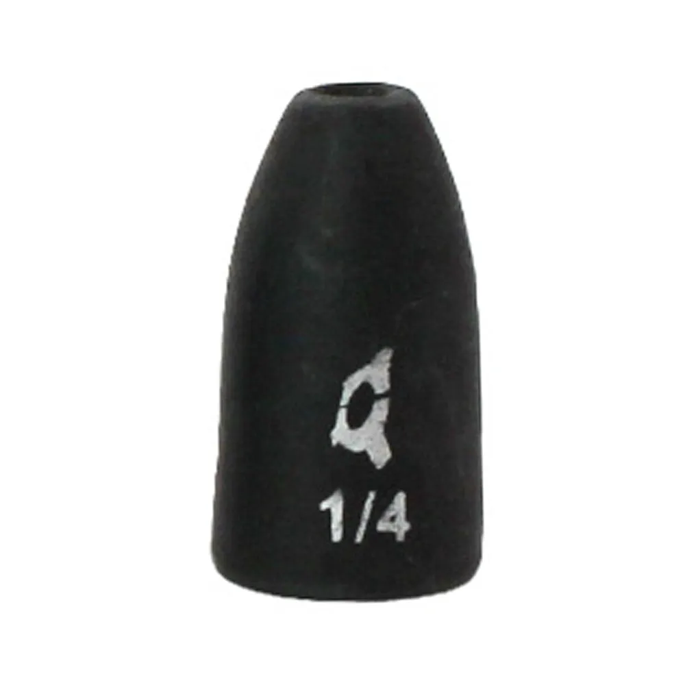 Tungsten Worm Weight - Black