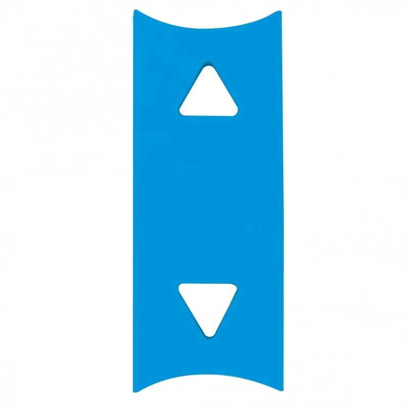 PLIOIR RECTANGULAIRE EN MOUSSE - Ø 180 X 70 X 18 mm - Coloris assortis - pack x3