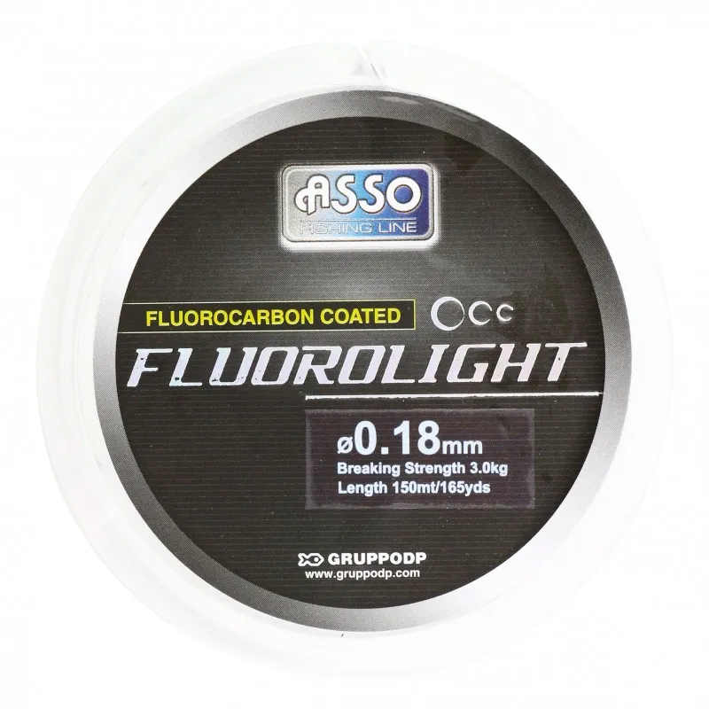 NYLON FLUOROLIGHT - 150 m - BLUE-WHITE